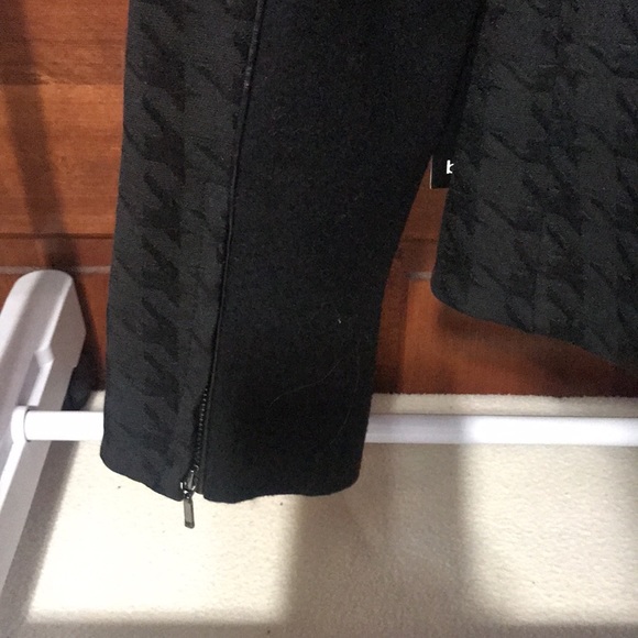 Bebe Houndstooth Fur Collar Jacket- S - Picture 6 of 7